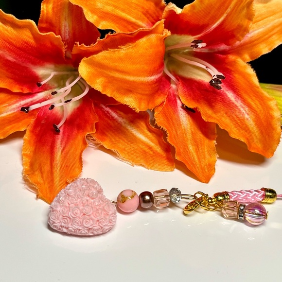 🌸💗Best friend gift-cell phone/purse/key chain/bling - Picture 4 of 10